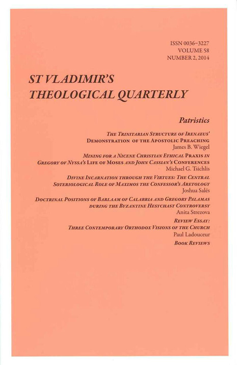 St. Vladimir's Theological Quarterly, Vol. 58, no. 2