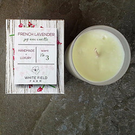 Candle - French Lavender, Soy Wax, 7oz