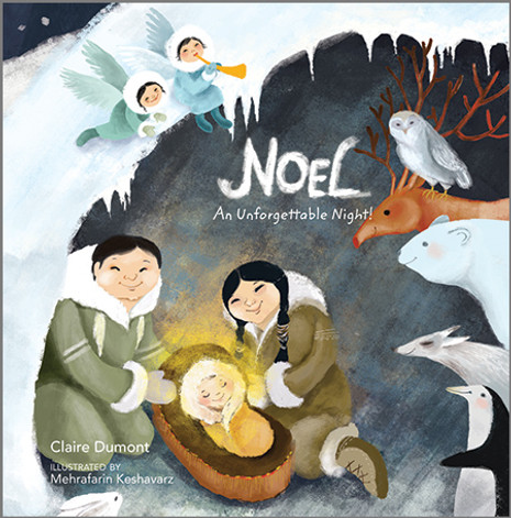 Here is a charming, unique children's book that tells the beautiful story of the birth of Jesus.