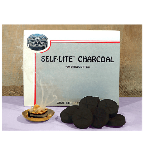 Charcoal - Self-Lite Box of 100 Briquettes